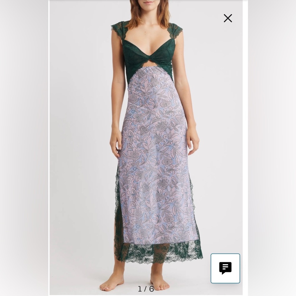 Free People Suddenly Fine Maxi Slip NWT